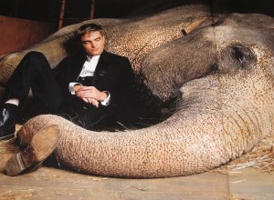 Water for elephants Robert Pattinson and Dumbo